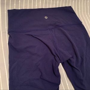Lululemon high rise 7/8 size 8 leggings